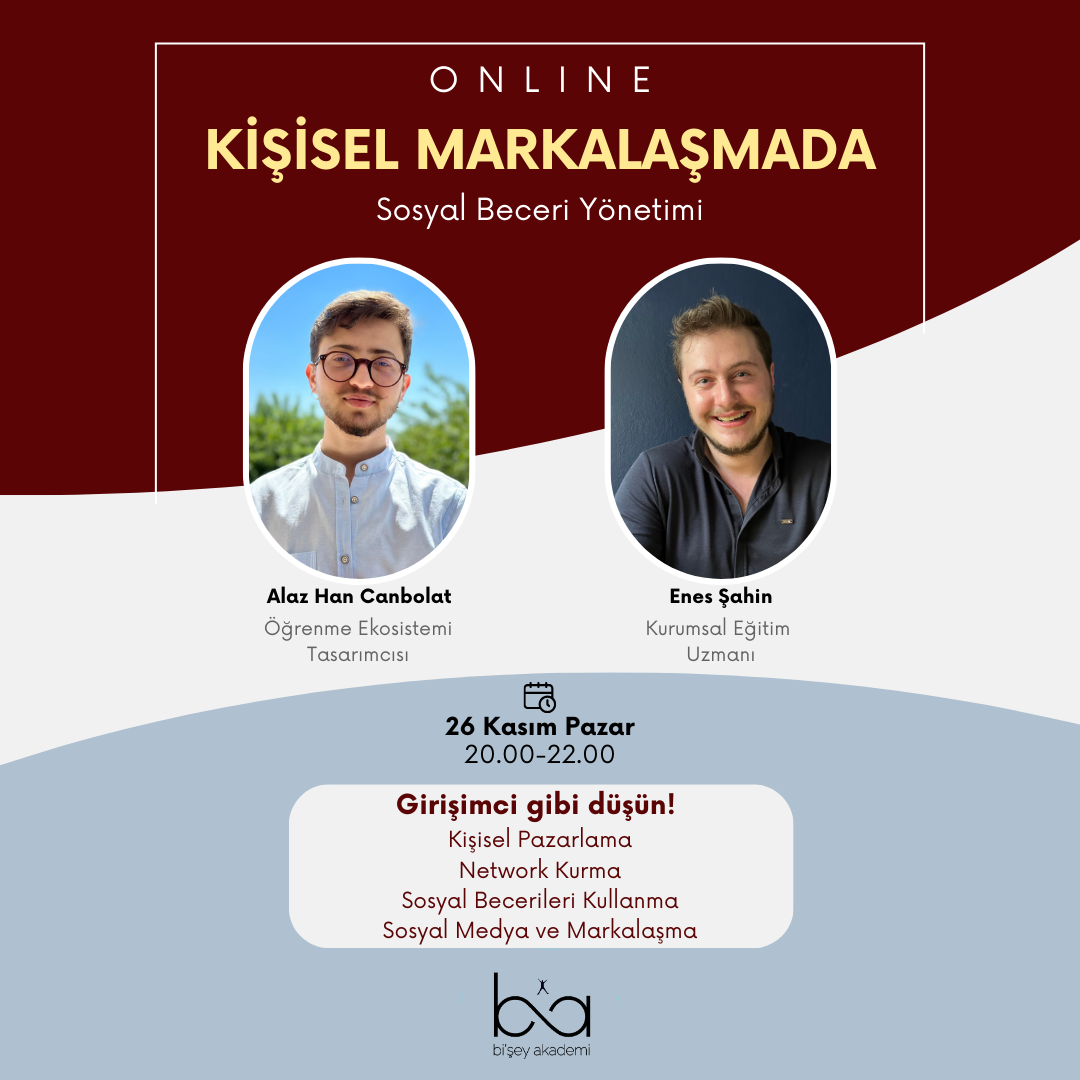 Kişisel markalaşmada sosyal beceri yönetimi